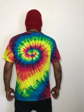 Rainbow tie dye